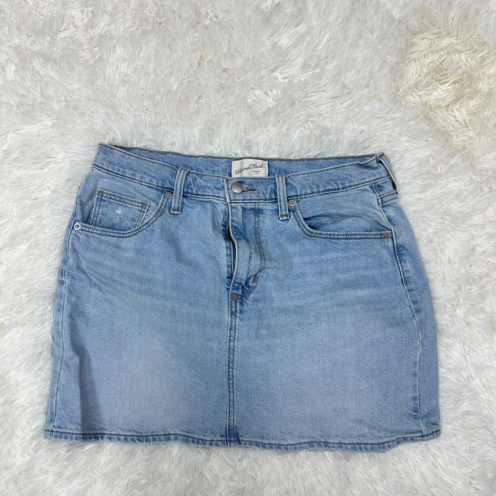 Universal Thread Light Blue Pencil Skirt
